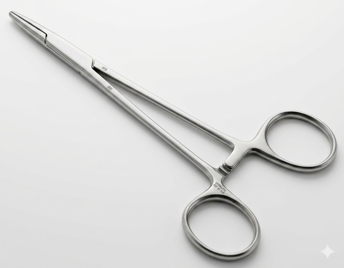 TISCO Lifecare Webster Needle Holder 12.5 CM / 5 Inch Stainless Steel Surgical Instrument