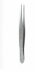 TISCO Lifecare Eye Dressing Forcep Serrated Straight – Precision Ophthalmic Handling Instrument