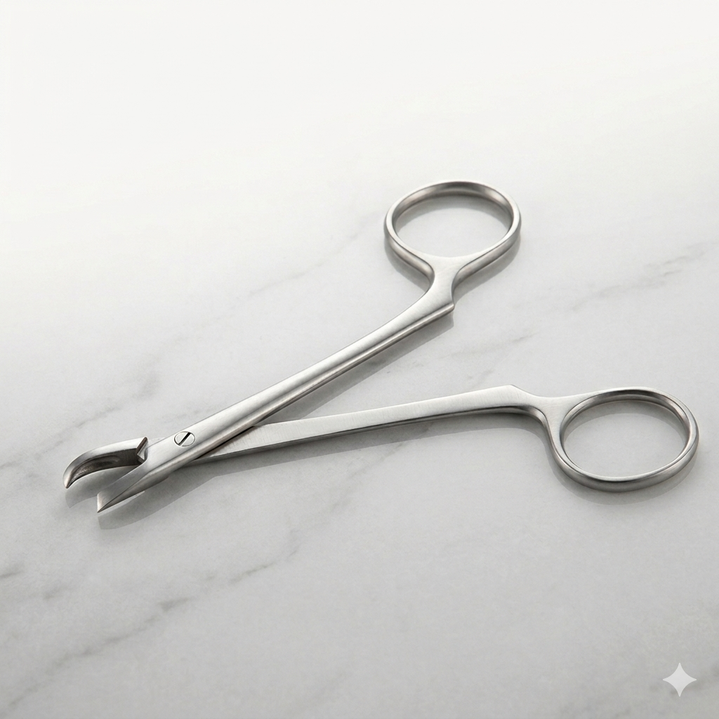 TISCO Lifecare Collin Clip Applying / Removal Forceps 13.5 CM / 5.5 Inch Stainless Steel Surgical Instrument