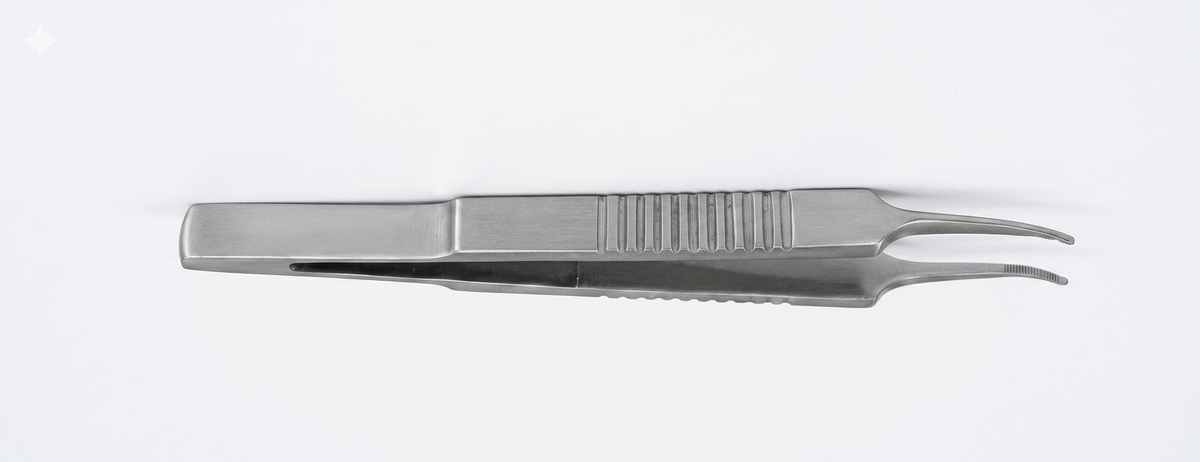 TISCO Lifecare Micro Tying Forceps Straight Big – Precision Instrument for Controlled Microsurgical Suturing