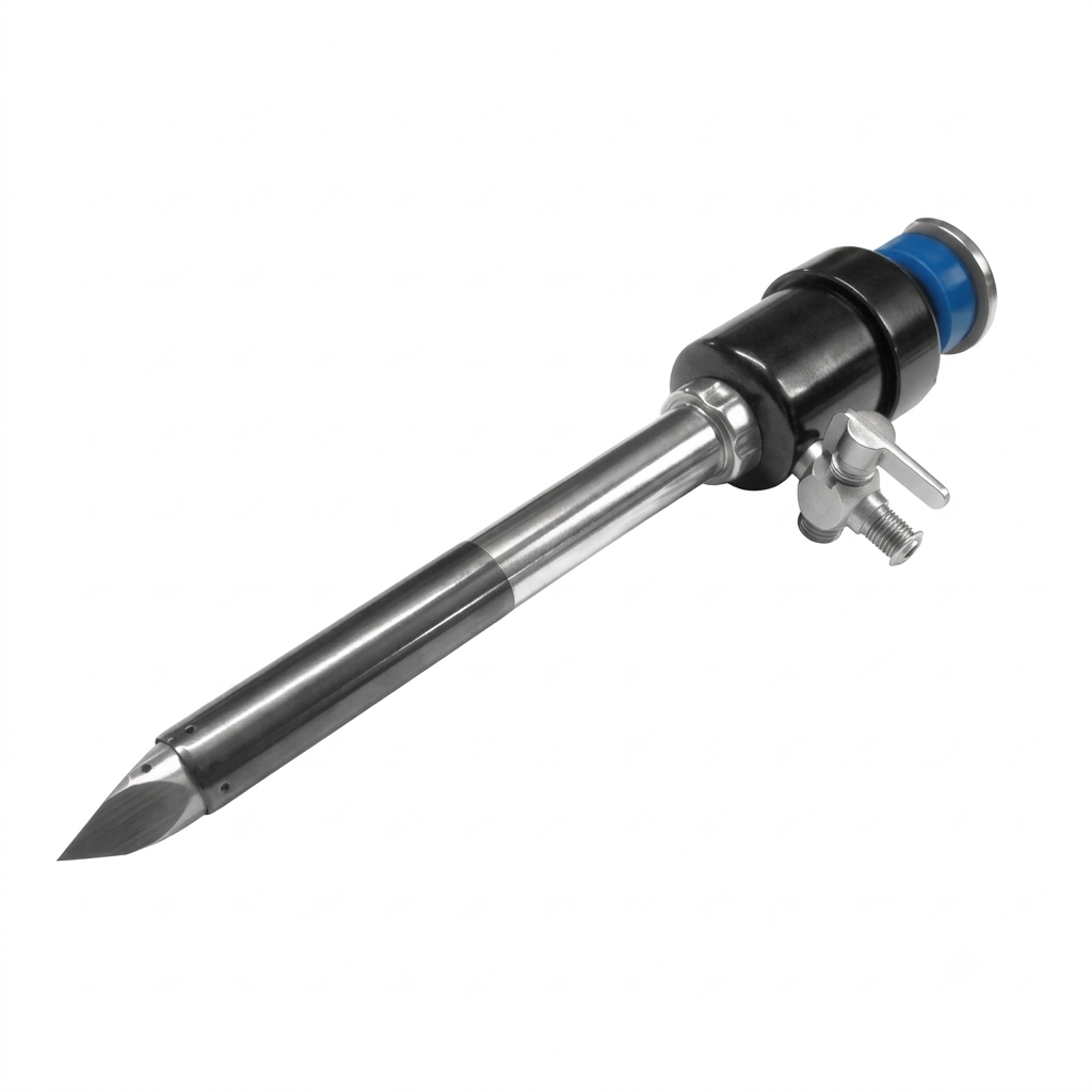 TISCO Lifecare Magnetic Plain Trocar Set 5mm,10mm Stainless Steel Laparoscopic Instrument