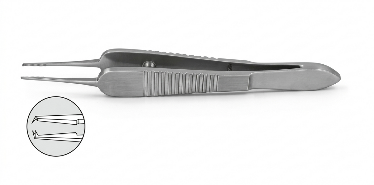 TISCO Lifecare Paufique Suture Forceps 1×2 Teeth – Precision Surgical Instrument for Secure Tissue Handling