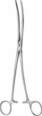 TISCO Lifecare Bozemann Uterine Dressing Forceps 25cm (10 Inch) Stainless Steel Surgical Instrument for Gynecological Use