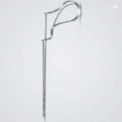 TISCO Lifecare Quire Foreign Body Lever Stainless Steel ENT Surgical Instrument