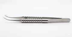 TISCO Lifecare Tennant Tying Forceps Extra Delicate Curved – Ultra-Precision Instrument for Advanced Microsurgical Suturing