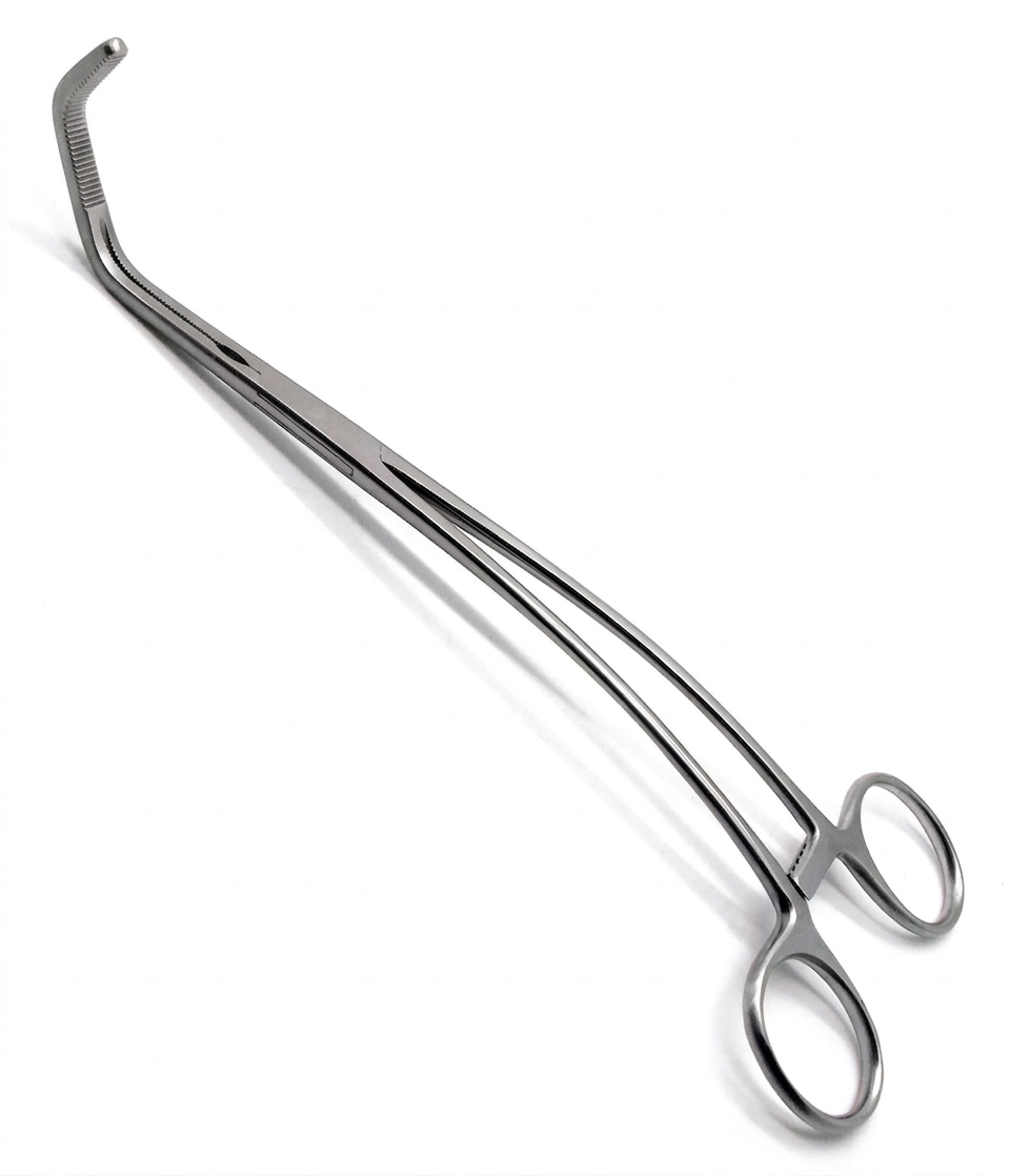 TISCO Lifecare Vascular Satinsky Clamp – 25 cm (10”) Premium Stainless Steel Surgical Instrument