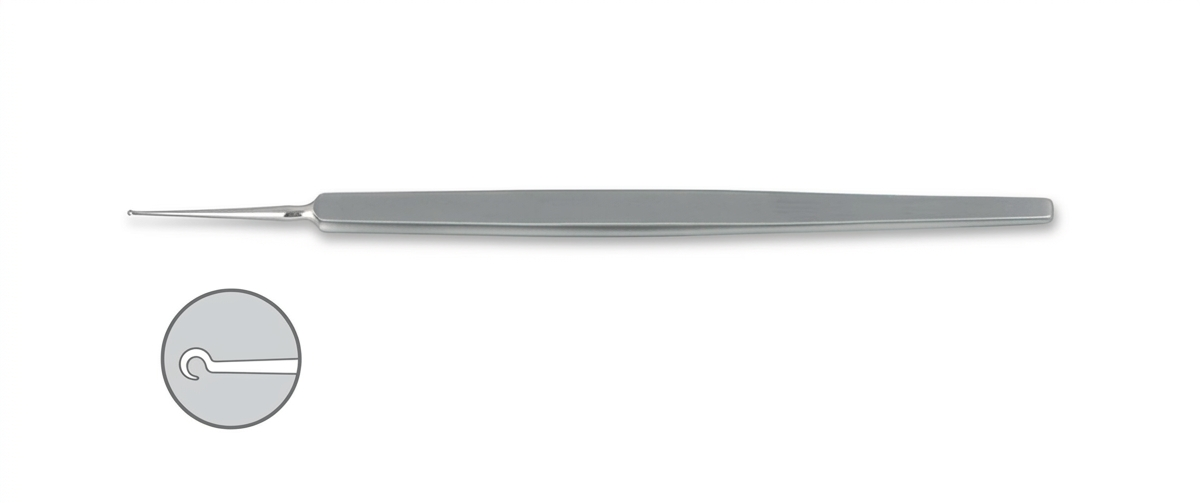 TISCO Lifecare Graefe Iris Hook Blunt – Precision Ophthalmic Iris Manipulation Instrument