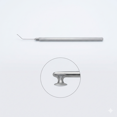 TISCO Lifecare Graether Collar Button Micro Iris Retractor Ang. Stainless Steel Ophthalmic Surgical Instrument