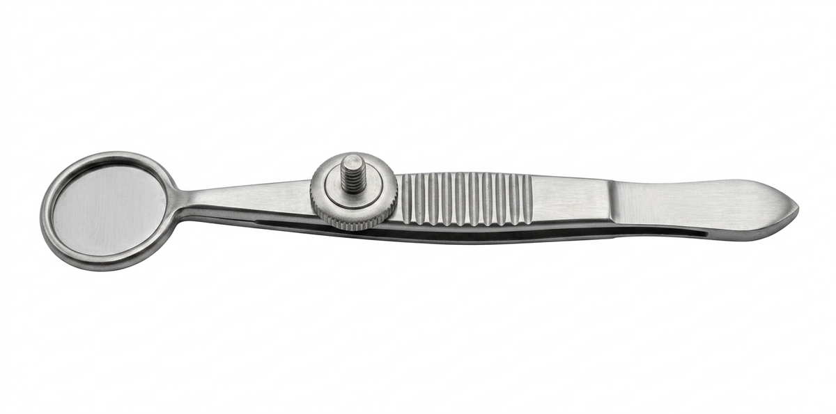TISCO Lifecare Heath Chalazion Forceps 12×14 MM – Precision Ophthalmic Instrument for Effective Eyelid Lesion Management