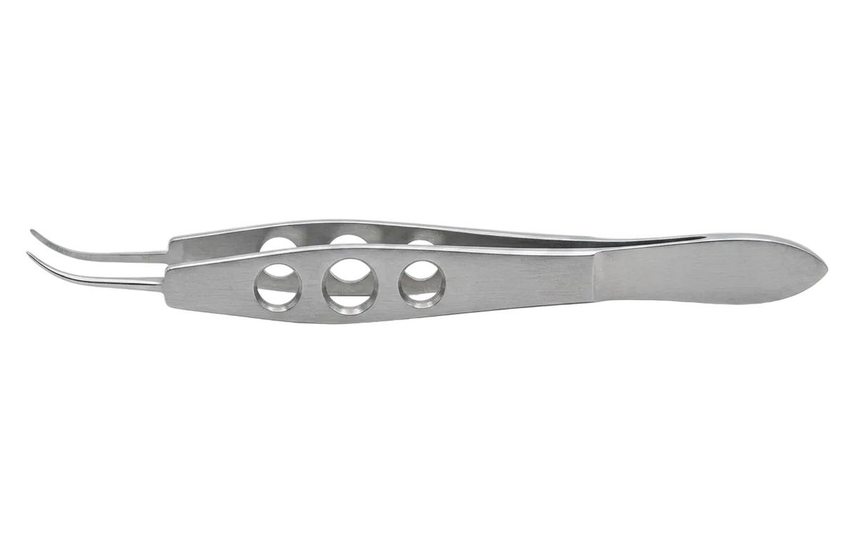 TISCO Lifecare Harms Tying Forceps Curved – Precision Instrument for Advanced Microsurgical Suturing