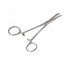 TISCO Lifecare Heaney Hysterectomy Clamps Curved Double Tooth 20cm (8") – Premium Surgical Instrument
