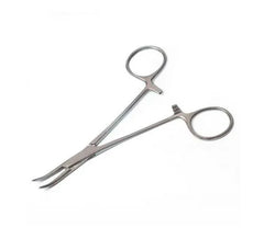 TISCO Lifecare Heaney Hysterectomy Clamps Curved Double Tooth 20cm (8") – Premium Surgical Instrument
