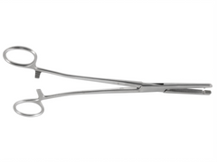 TISCO Lifecare Heaney Hysterectomy Clamps Straight Double Tooth 20cm (8") STR – Surgical Grade Stainless Steel Instrument
