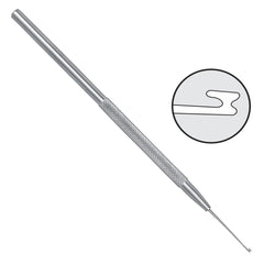 TISCO Lifecare Hirschman Iris Push-Pull Hook Stainless Steel Ophthalmic Surgical Instrument