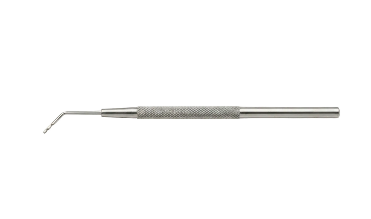 TISCO Lifecare Hirschman Lens Spatula with Small Notches Stainless Steel Ophthalmic Surgical Instrument