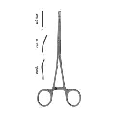TISCO Lifecare Vascular Clamp for PDA – Straight, 20 cm (8”) Premium Stainless Steel Surgical Instrument