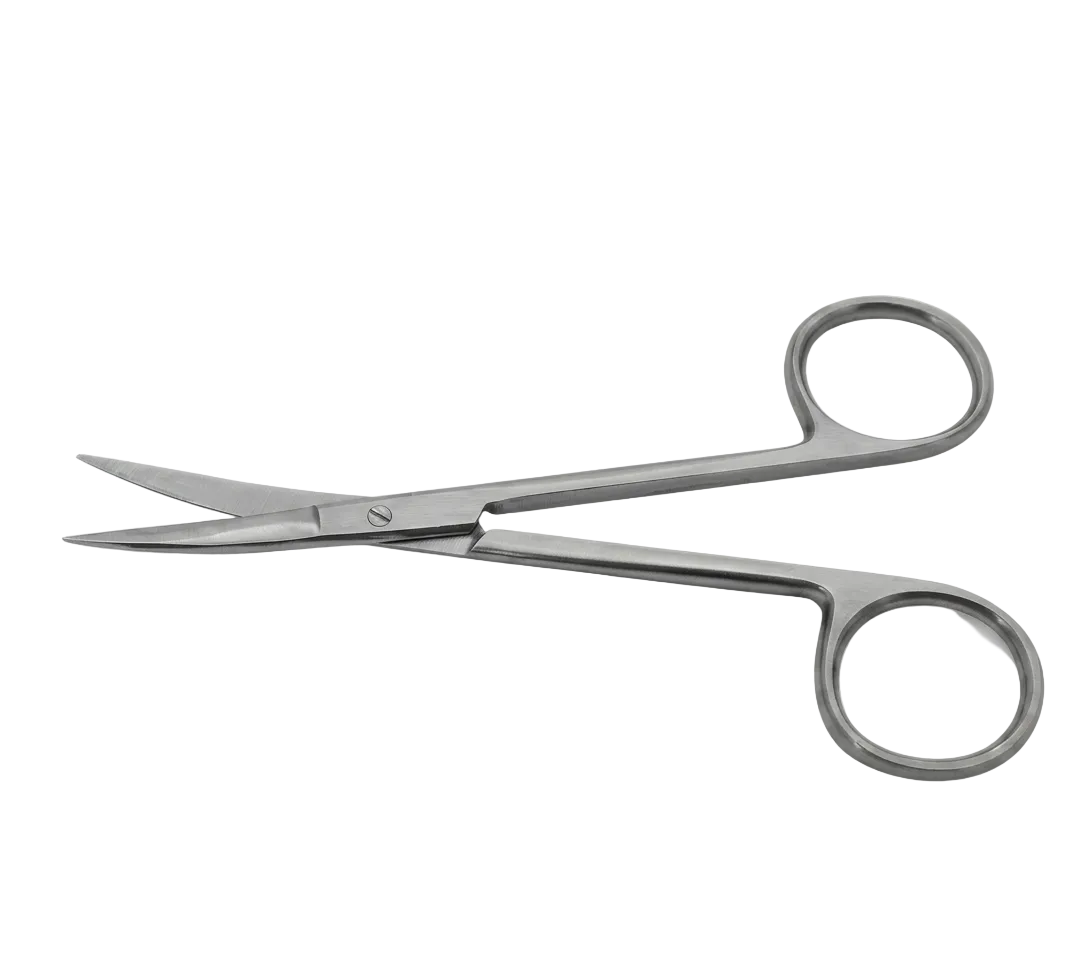 TISCO Lifecare Iris Scissors 9cm. Straight Stainless Steel Ophthalmic Surgical Instrument
