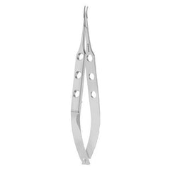 TISCO Lifecare Jaffe Needle Holder Curved Without Lock – Precision Ophthalmic Microsurgical Instrument