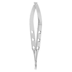 TISCO Lifecare Jaffe Needle Holder Curved Without Lock – Precision Ophthalmic Microsurgical Instrument