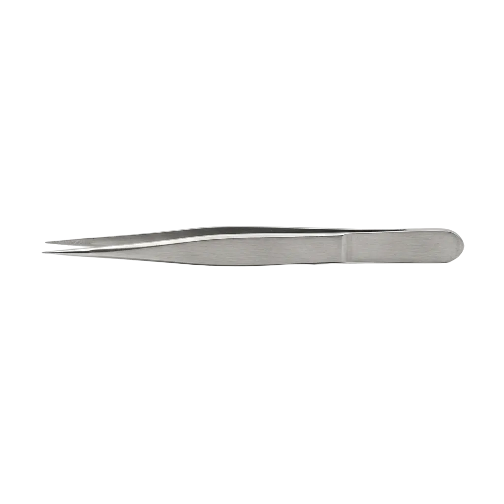 TISCO Lifecare Jewelers Forceps No. 3C – Precision Curved Fine-Point Instrument for Delicate Handling and Microsurgical Applications
