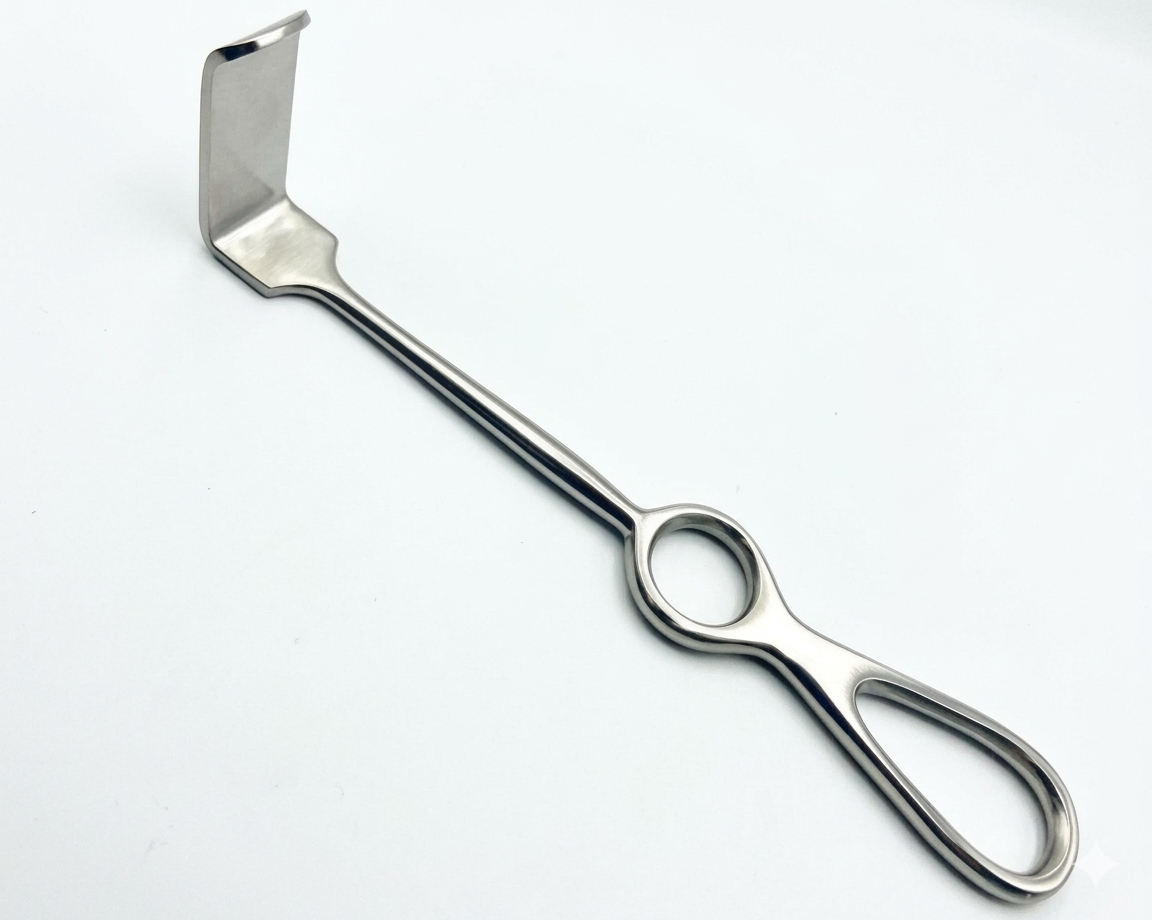 TISCO LIFECARE Langenbeck Retractor 9" – Blade 55*11 mm: Premium Stainless Steel Surgical Instrument