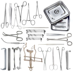 TISCO Lifecare Laparotomy Surgery Instrument Set (52 Pcs) | Premium & Medium Quality