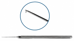 TISCO Lifecare Lester Lens Hook Straight Stainless Steel Ophthalmic Surgical Instrument