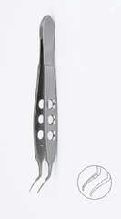 TISCO Lifecare Masket Capsulorhexis Forceps Curved – Precision Ophthalmic Surgical Instrument