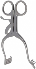 TISCO Lifecare Mastoid Retractor 12" Curved 3*4 – Premium Stainless Steel Surgical Instrument