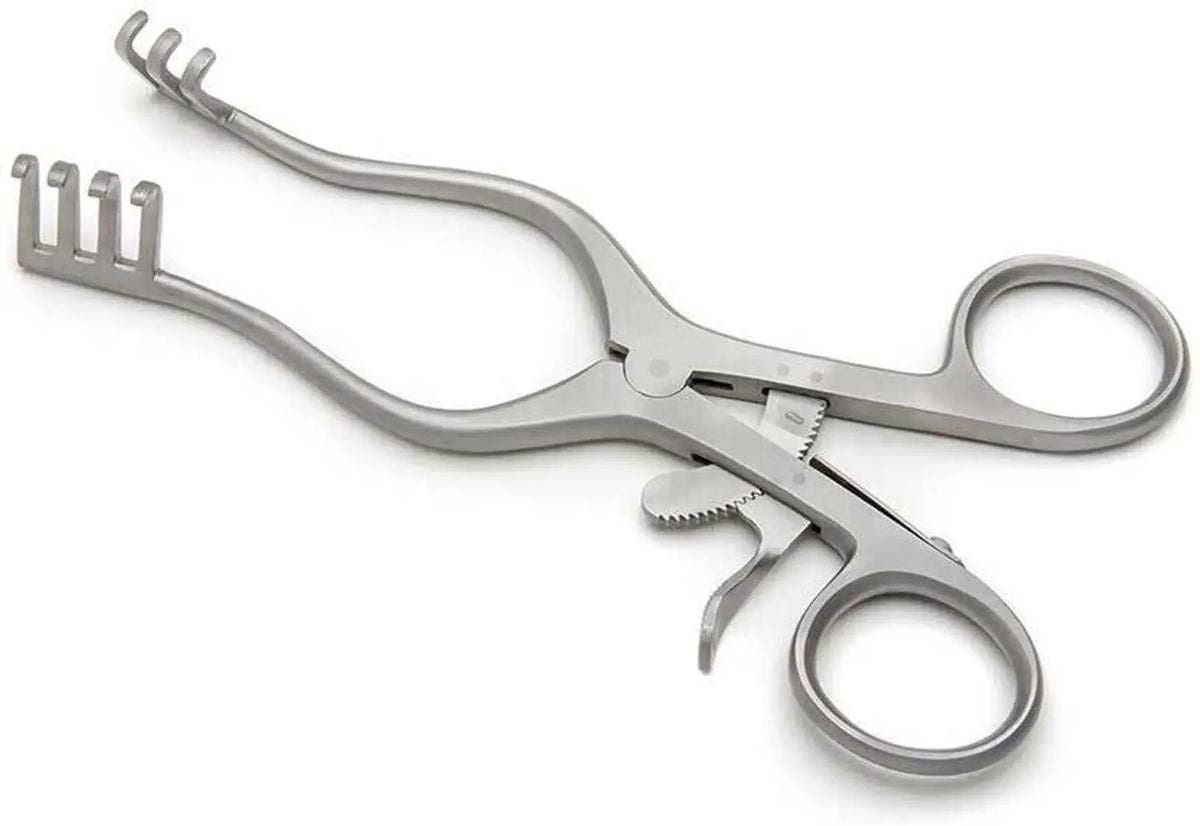 TISCO Lifecare Mastoid Retractor 5" Straight 3x4 – Stainless Steel Surgical Instrument (Autoclavable, Precision Retraction, ENT & Neurosurgical Use)
