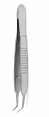 TISCO Lifecare McPherson Forceps Delicate 11mm Angled – Precision Microsurgical Instrument