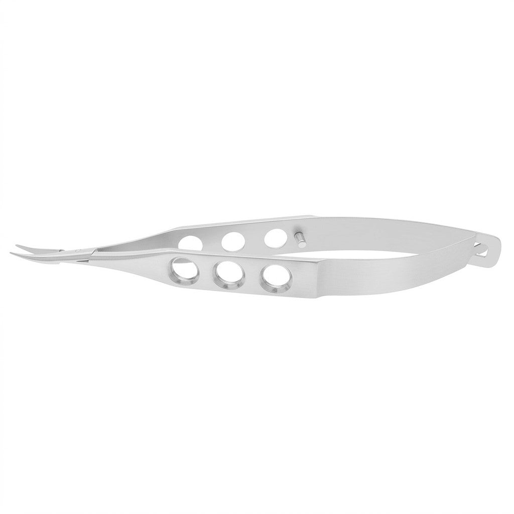TISCO Lifecare McPherson Needle Holder Delicate Jaws Curved With Lock – Precision Ophthalmic Microsurgical Instrument