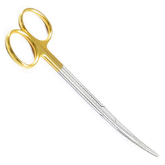 Tisco Lifecare Metzenbaum Scissors Curved with T.C. (4"–12") — Tungsten Carbide Surgical Scissors