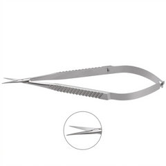 Tisco Lifecare Micro Scissor, Spring Action Straight 15cm/6" (Flat Pattern) – Precision Stainless Steel Surgical Instrument