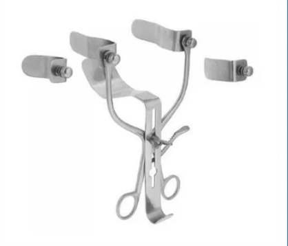 Millians Bladder Retractor with Interchangeable Side Blades Stainless Steel