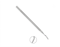 TISCO Lifecare Membrane Peelar Spatula Hooked Short Length Stainless Steel Ophthalmic Surgical Instrument