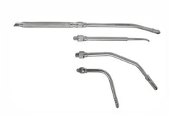 TISCO Lifecare Multiple Suction Handle with 4 Interchangeable Tips – Versatile Stainless Steel Surgical Suction Instrument