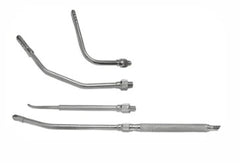 TISCO Lifecare Multiple Suction Handle with 4 Interchangeable Tips – Versatile Stainless Steel Surgical Suction Instrument