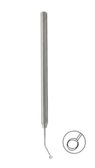 TISCO Lifecare Nightangle Capsule Polishing Curette 1.75mm Stainless Steel Ophthalmic Surgical Instrument