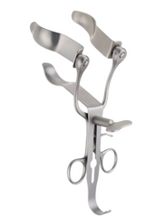 Park Anal Retractor with Key & 3 Pairs of Interchangeable Blades Stainless Steel