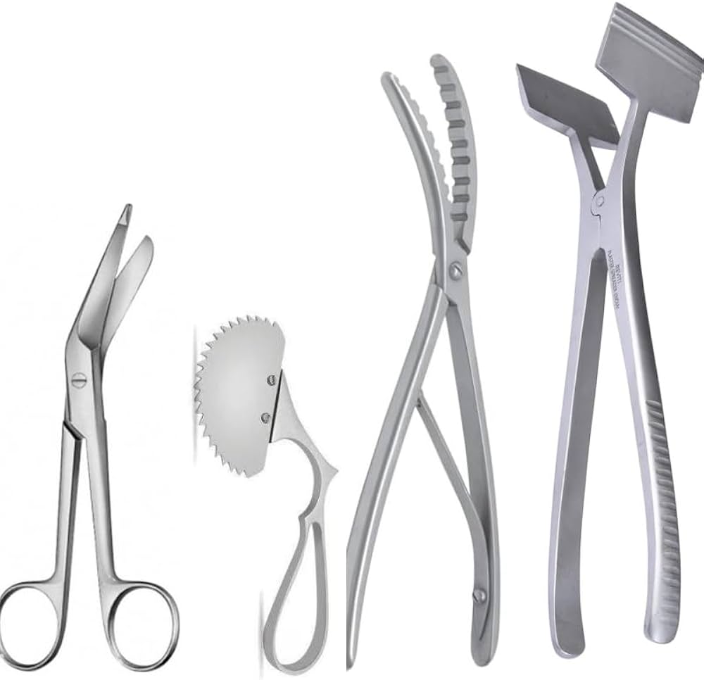 TISCO Lifecare Plaster Cutting Instrument Set – 6 Pcs (Premium Grade)