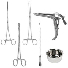 TISCO Lifecare PV Tray Gynecological Instrument Set – 10 Pcs (Premium Grade)