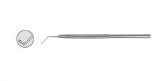 TISCO Lifecare Phaco Chopper Ball Point Stainless Steel Ophthalmic Surgical Instrument