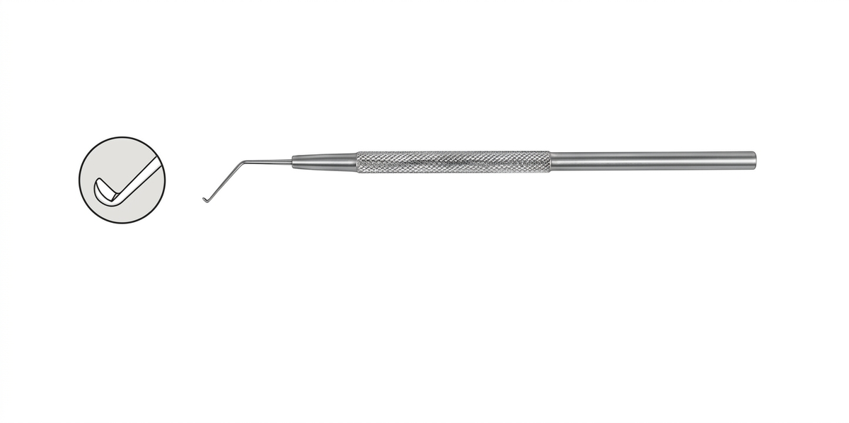 TISCO Lifecare Phaco Chopper Nagahara Stainless Steel Ophthalmic Surgical Instrument