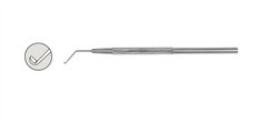 TISCO Lifecare Phaco Chopper Nagahara Stainless Steel Ophthalmic Surgical Instrument