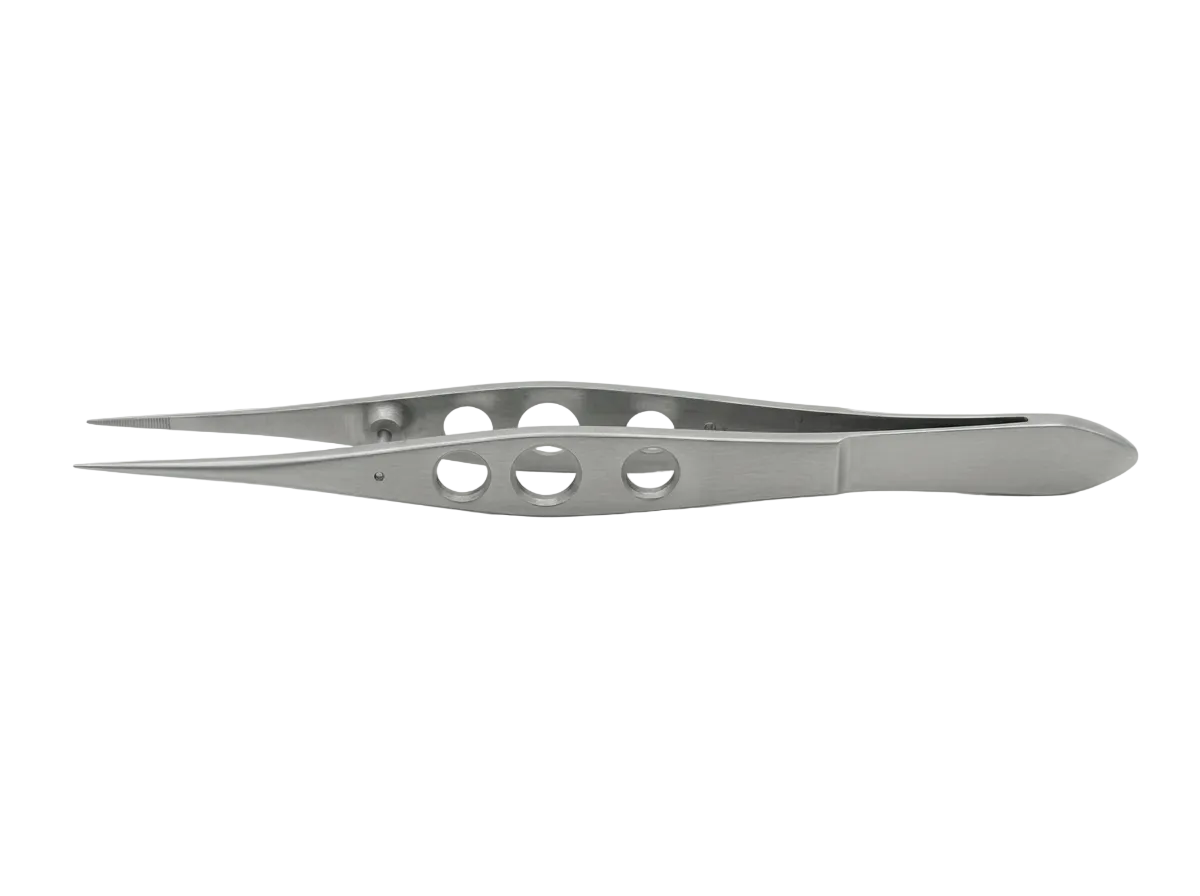 TISCO Lifecare Pierse Corneal Forceps Angled – Precision Ophthalmic Instrument for Controlled Corneal Handling