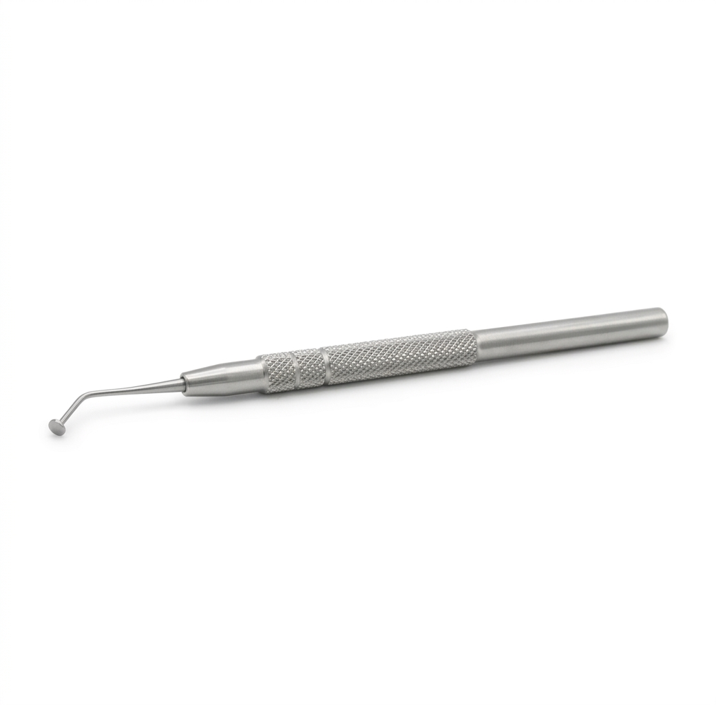 TISCO Lifecare Pisacano Nucleus Rotator Flat Blunt Tip Stainless Steel Ophthalmic Surgical Instrument