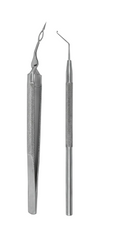 TISCO Lifecare Pre-Chopper with Substainer Angled Stainless Steel Ophthalmic Surgical Instrument