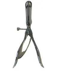 TISCO Lifecare Proctoscope / Rectal Speculum Graeme U Cut with Black Handle – Medium Stainless Steel Surgical Instrument