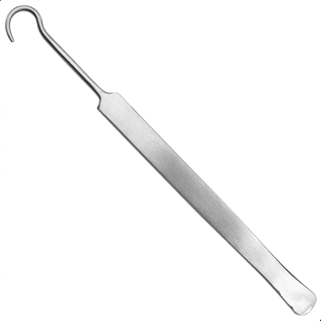 TISCO LifeCare Single Hook Retractor 6" – Surgical Stainless Steel Instrument